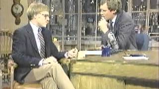 Merlin Tuttle shares bats with David Letterman