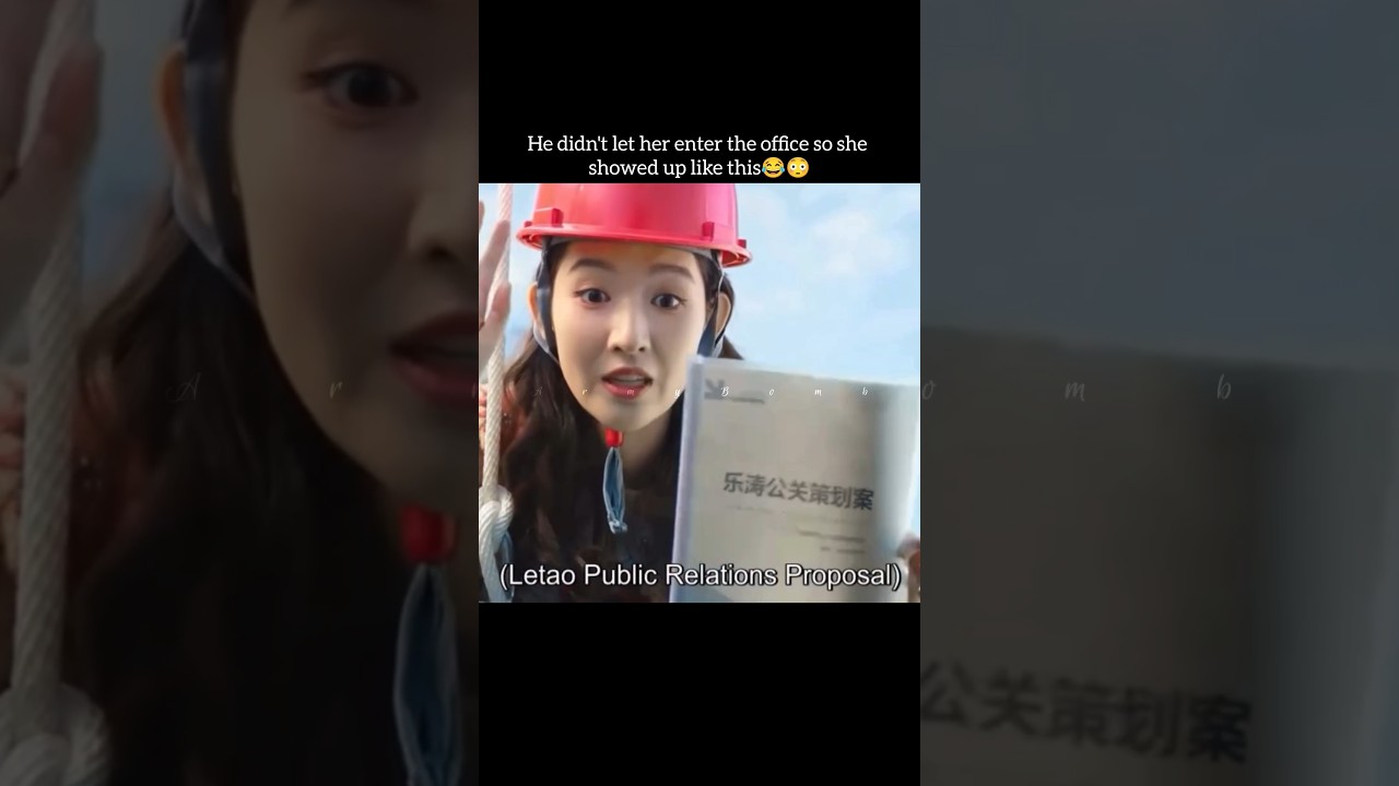 She literally came from the window cause he banned her🤣😭