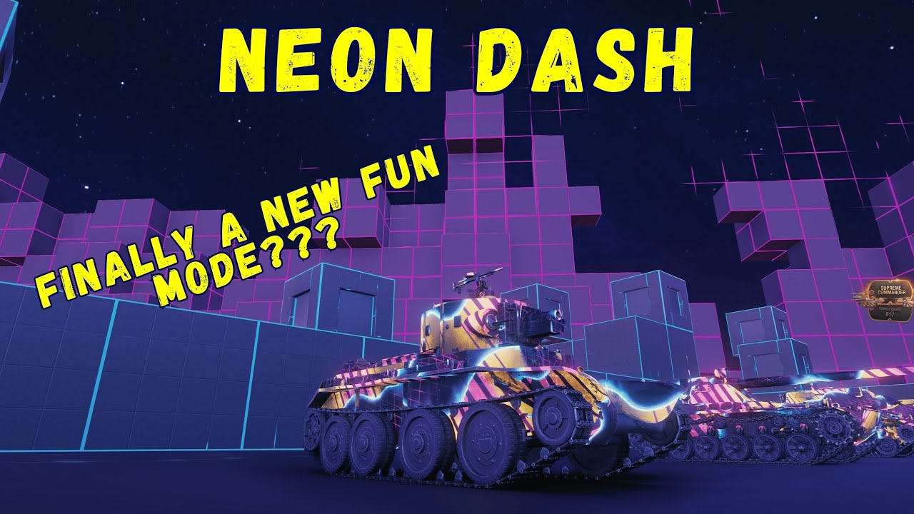 Trying NEON DASH in World of Tanks | Is It Any Good?