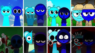 Incredibox - Sprunki but ONLY SKY and JEVIN in ALL Different Mods