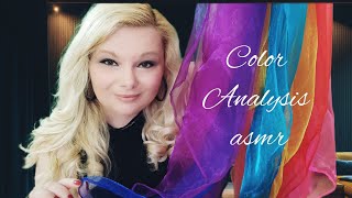 COLOR ANALYSIS ASMR ROLEPLAY SOFT SPOKEN PERSONAL ATTENTION