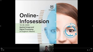 Online Infosession Master Programme Applied Image and Signal Processing