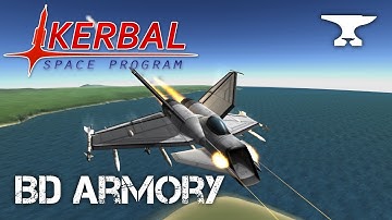Fighter Testing - A Heavier Dragonfly - Kerbal Space Program & BD Armory