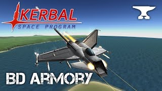 Fighter Testing - A Heavier Dragonfly - Kerbal Space Program & BD Armory