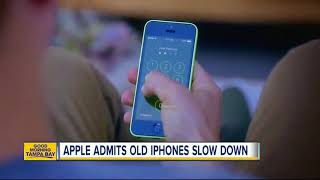 Apple admits to deliberately slowing down old iPhones