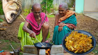 Delicious Fish Head & Cabbage curry