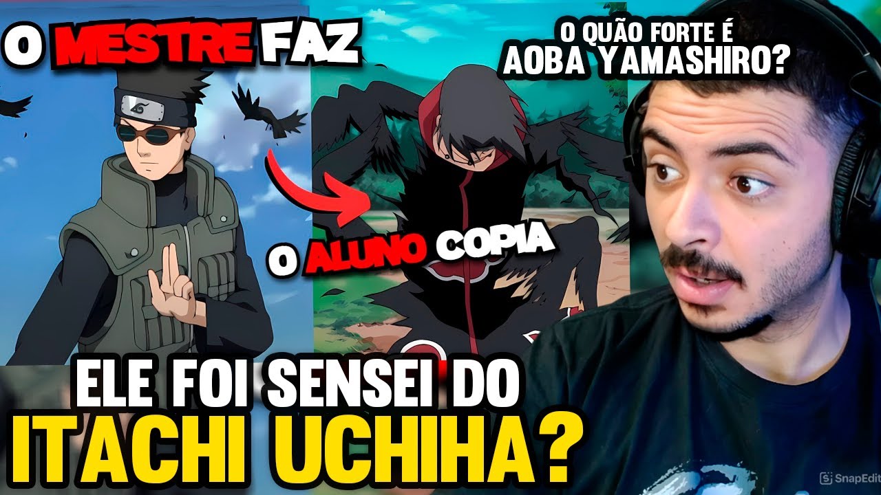 KAMUZ REAGE: O Mistérioso SENSEI de Itachi era Poderoso em Naruto 😱