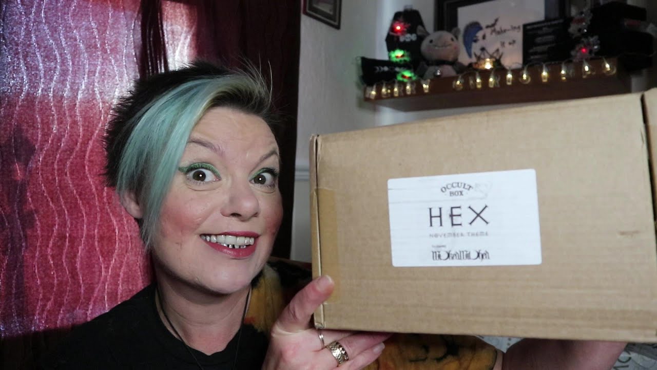 Vlogmas 2020 Day 1 - Occult Box Monthly Subscription Box Unboxing | November 2020