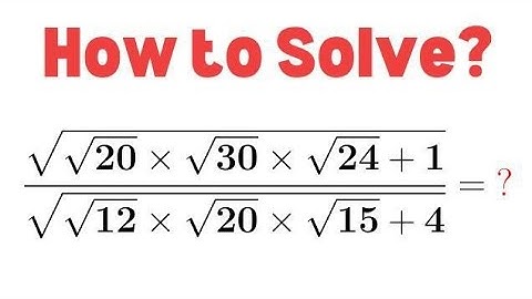 Square Root Problem | Simplification #mathematics #olympiad #nikitadeewan