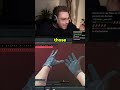 The gloves incident 💀
