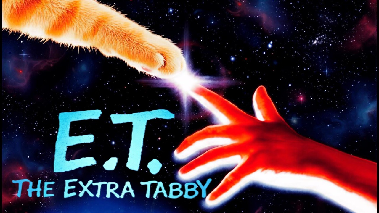 E.T. The Extra Tabby 🐱 ET the Extra Terrestrial with my cat actually called Eliot