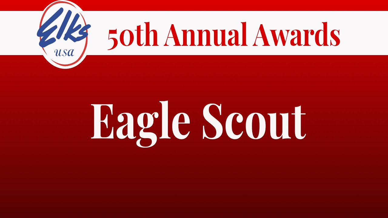 Eagle Scout Award