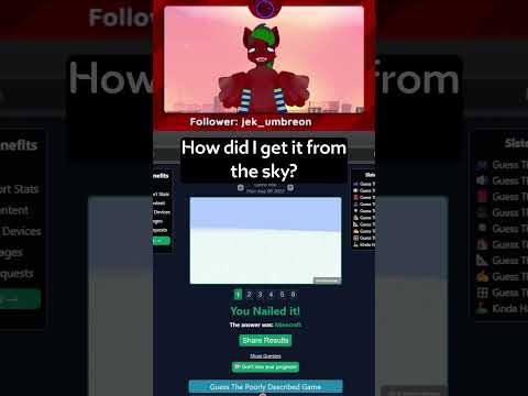 The sky!? REALLY!?