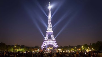 Paris celebrates 130th anniversary of Eiffel Tower with light shows