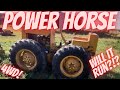 4wd power horse farm tractor will it run abandoned online auction score