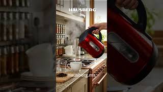 Bouilloire électrique sans fil Hausberg HB-3621RS 1,8 L 1800 W – Rouge