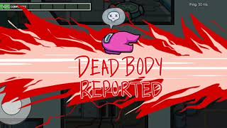 Impostor Trying To Escape But Caught Amongus