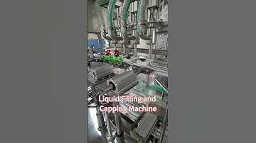 4-Head Liquid Filling & Capping Machine | High-Efficiency Bottling Line
