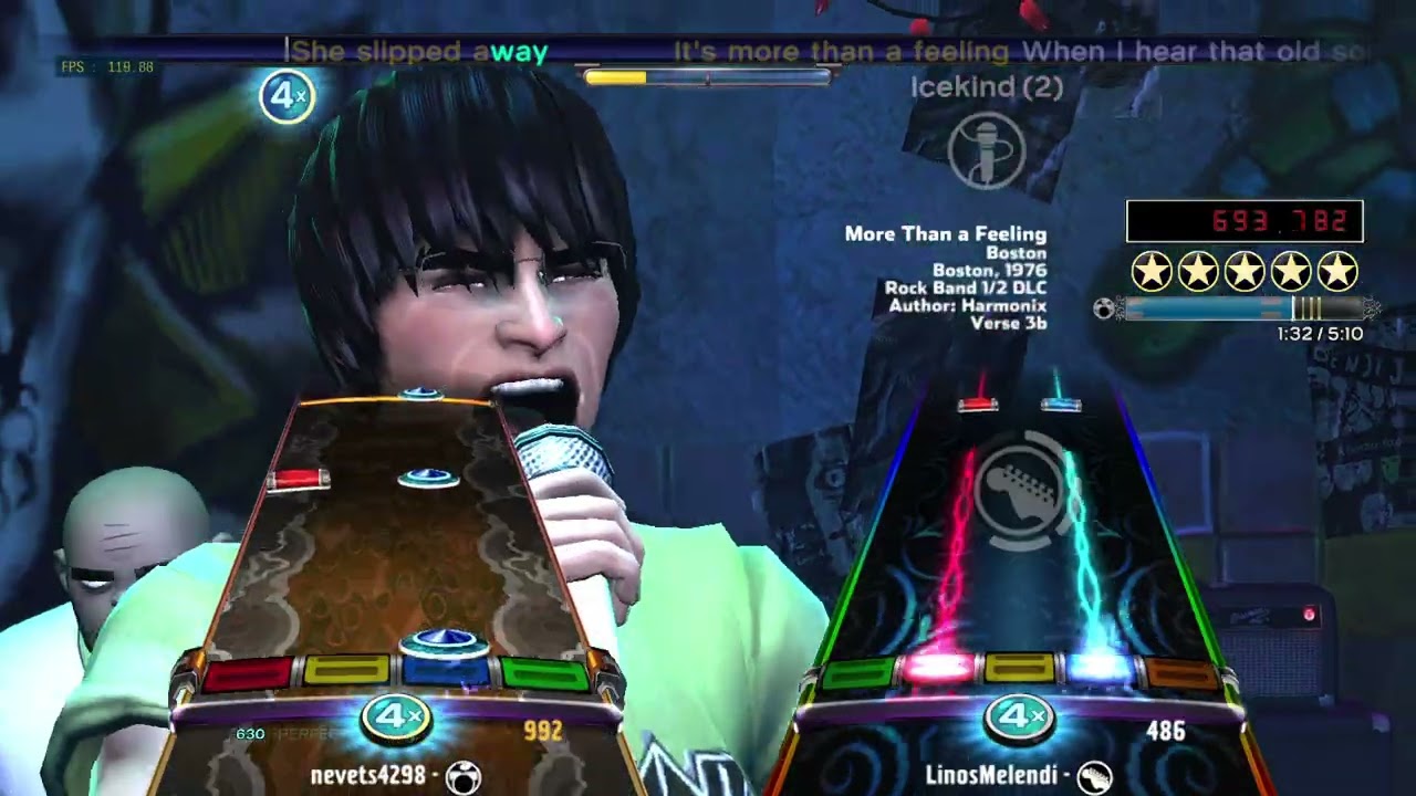 [3p] More Than A Feeling (1976) By Boston - Gold Stars Rock Band 3 Deluxe RPCS3