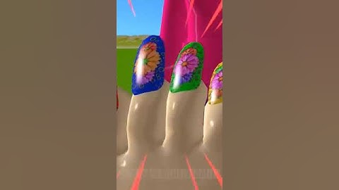 Scary Teacher 3D vs Squid Game False Toenails Squid Girl