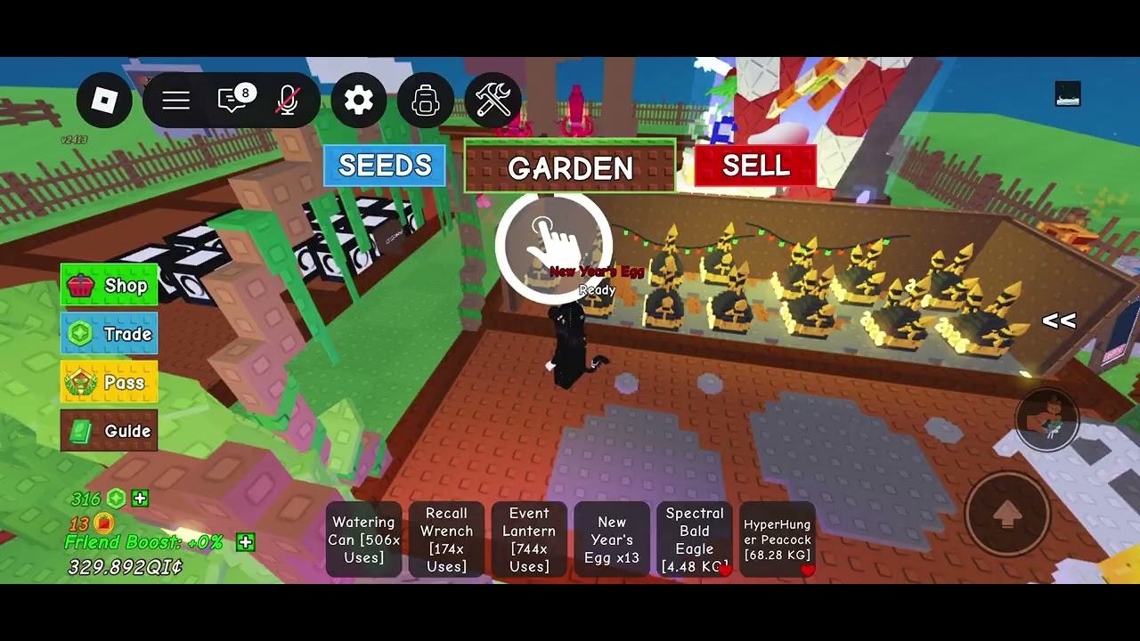 Grow A Garden NEW YEAR EGG OPENING 2026!