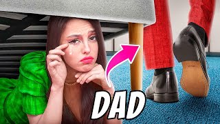 My Dad Left the Family! Good Mom vs Bad Dad