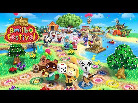 Animal Crossing Amiibo Festival Nintendo Wii U longplay