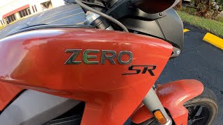 From Home to Office in My Zero SR Electric Motorcycle in less than 1.minute with Gopro 8 Timewarp 4k