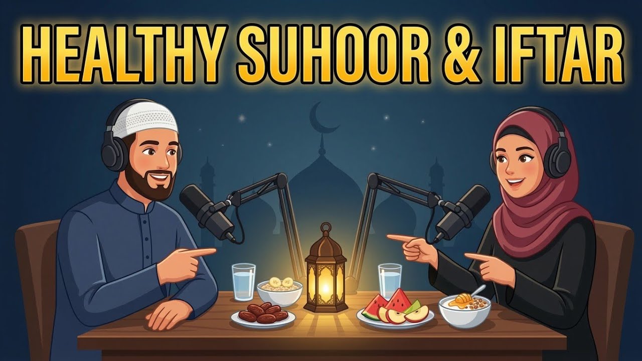Healthy Suhoor & Iftar Routine | Ramadan English Conversation