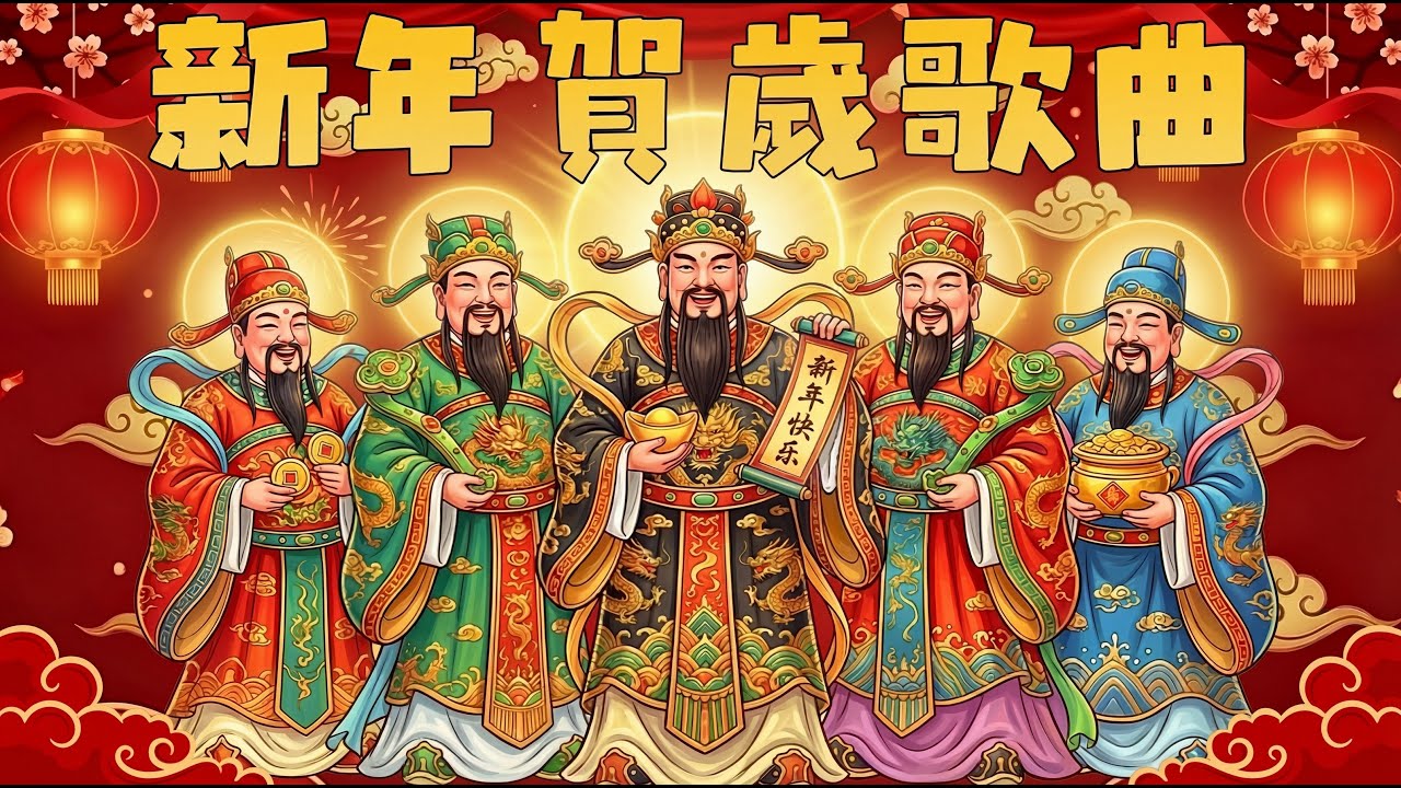 2026华语新年歌大全 🧧 新年歌精选 🎉 欢乐春节音乐 | Chinese New Year Songs 2026