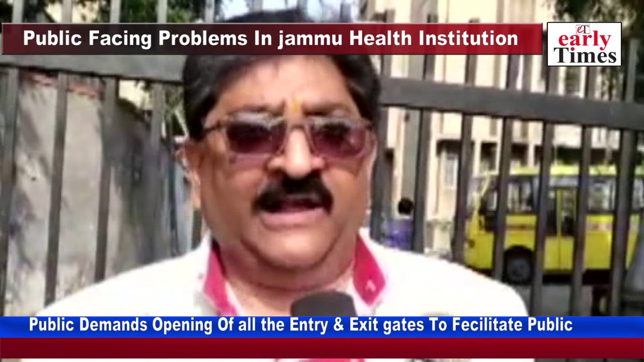 Public Facing Problems In Jammu Health Institution