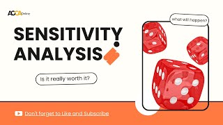 Sensitivity Analysis & Probabilities | ACCA FM Class | Study Hub Practice