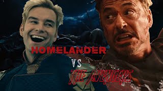 Homelander VS The Avengers (REAL)