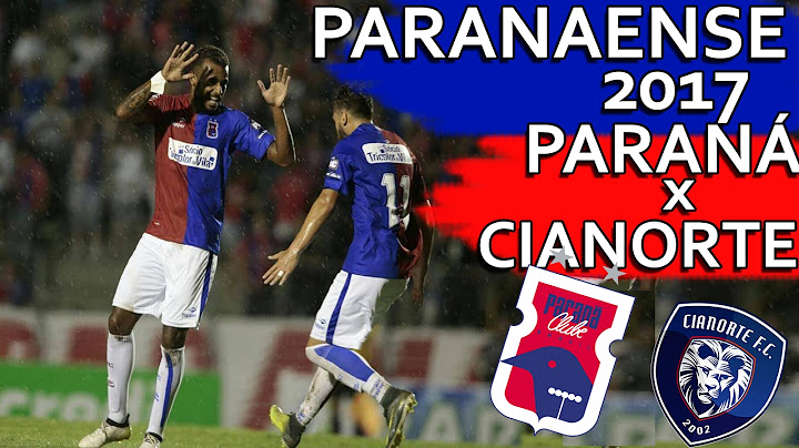 Paraná Clube 2 x 0 Cianorte - Paranaense 2017 (02/02/2017)