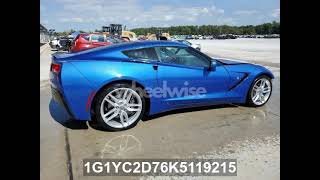 2019 CHEVROLET CORVETTE STINGRAY 2LT | VIN 1G1YC2D76K5119215