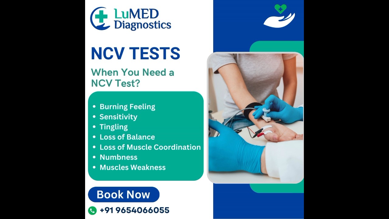 Nerve Conduction Velocity  (NCV) Test, Now at Your Doorsteps!!