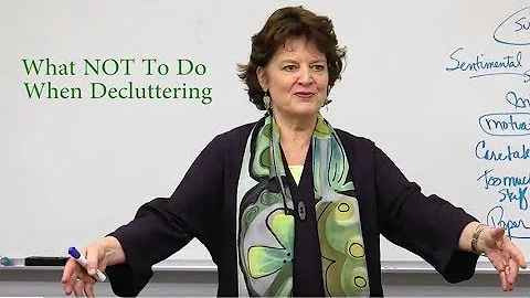 What NOT To Do When Decluttering or Downsizing