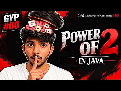 Power of Two Explained | Bit Manipulation | Java | LeetCode 231 | GYP #60