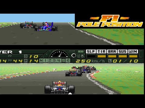 F1 Pole Position: A Melhor Experiencia em um Jogo de F1 no SNES