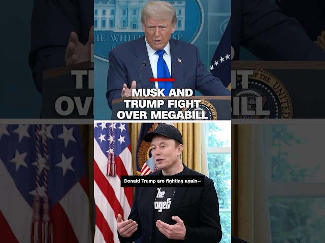 Musk and Trump fight over megabill
