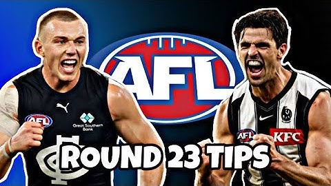 AFL ROUND 23 TIPS 2022