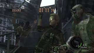 Resident Evil 5 RE5 PS3 PS4 Mercenaire mode - Wesker - Experimental Facility - Débutant noob