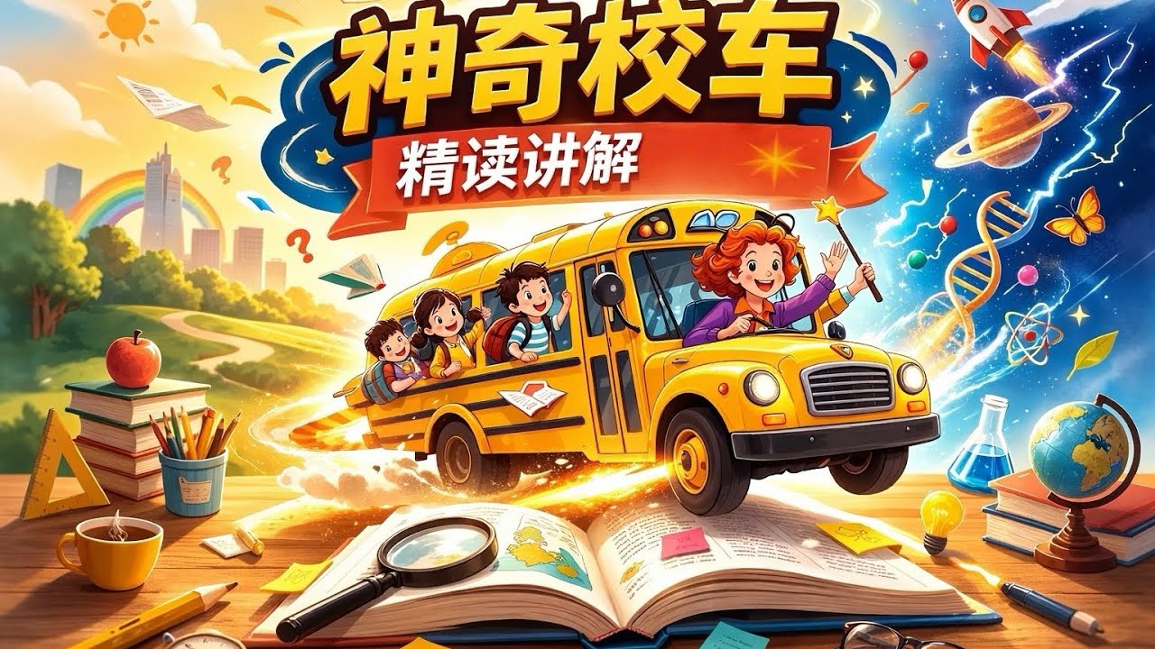 英语学习｜神奇校车绘本精读讲解3