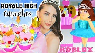 MAKING ROYALE HIGH CUPCAKES IN REAL LIFE!