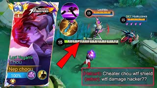 TOP GLOBAL CHOU NEW BEST BUILD TO GET UNLIMITED HEALTH! MLBB