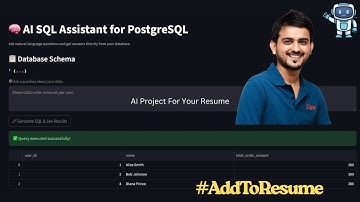 OpenAI - SQL AI Assistant | Chat with Your Database