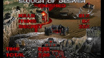 [Doom]  Ultimate^2 (E3M1-E3M2) - NM-speed by Man With a Gun