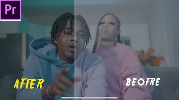 BEFORE and AFTER | Wipe Slide Video Transition Effects in Adobe Premiere Pro