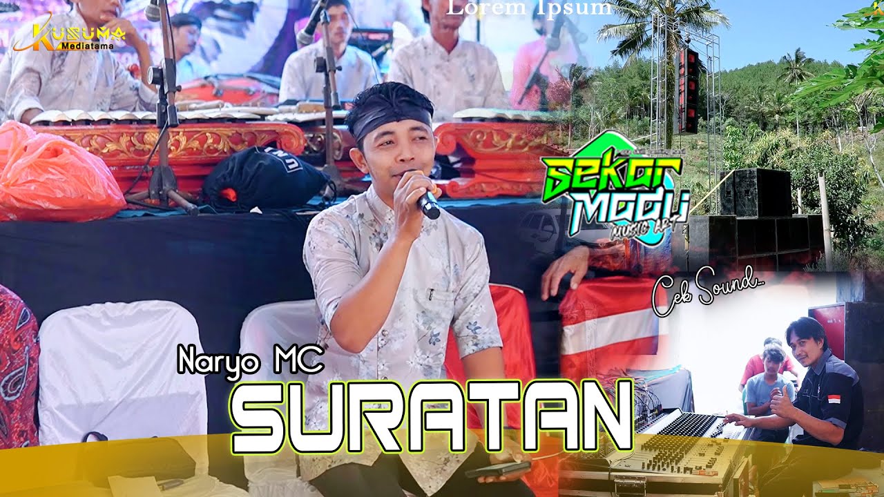 SURATAN - Voc. Naryo MC | Cek Sound Sekar Madu Musik x MR Pro Audio