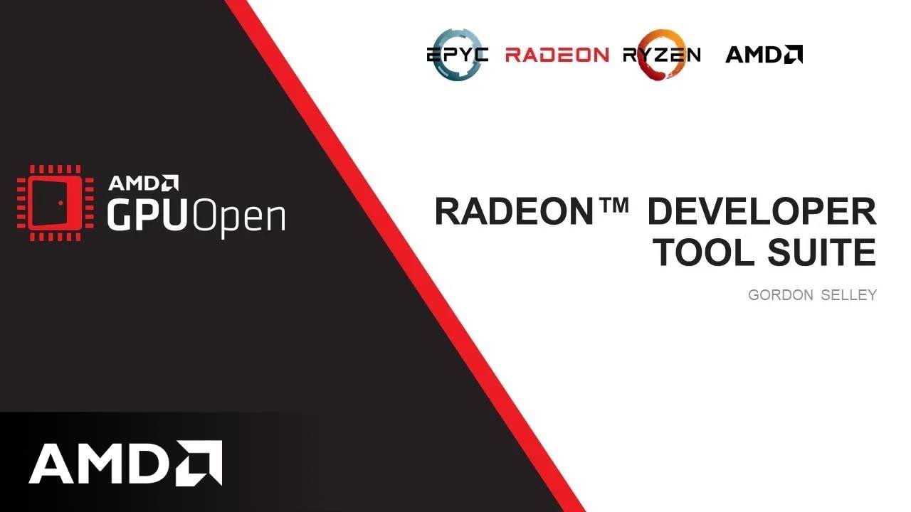 AMD RDNA™ 2 – Radeon™ Developer Tool Suite - YouTube